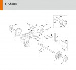 Stihl HB 445.0 R Tiller Spare Parts